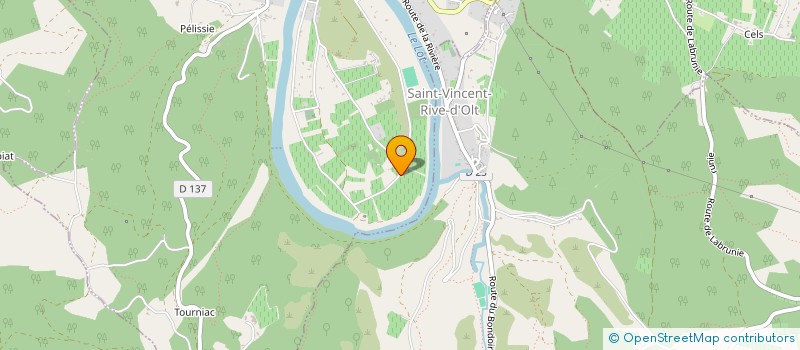 localisation de l'entreprise SOCIETE CIVILE IMMOBILIERE LE MASCARET  LUZECH