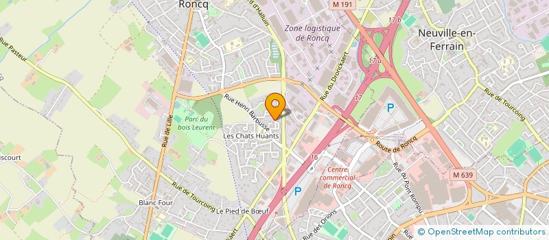 localisation de l'entreprise SOCIETE CIVILE IMMOBILIERE LE MESNIL à RONCQ