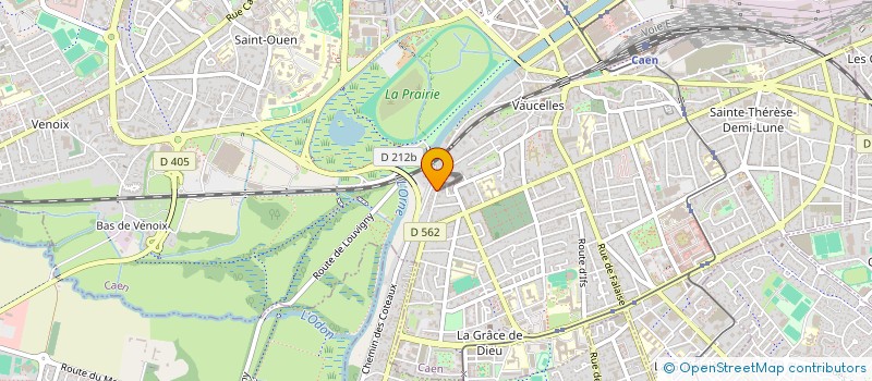 localisation de l'entreprise SOCIETE CIVILE IMMOBILIERE LE NACARAT à CAEN