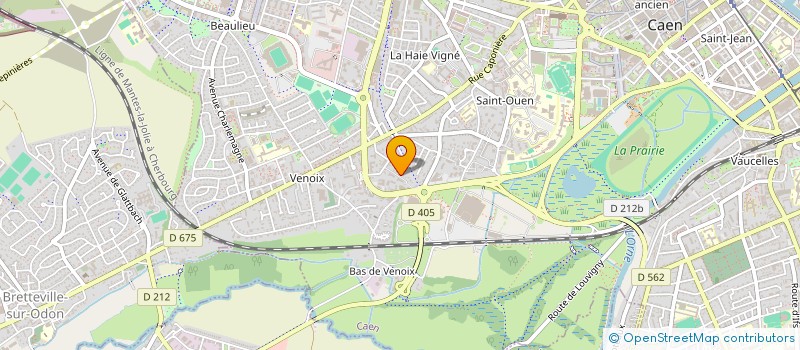 localisation de l'entreprise SOCIETE CIVILE IMMOBILIERE LE NEUF à CAEN