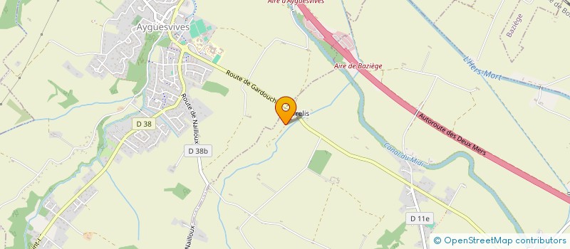 localisation de l'entreprise SOCIETE CIVILE IMMOBILIERE LE NID DES MAPINOUS  MONTESQUIEU-LAURAGAIS