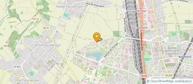 localisation de l'entreprise SOCIETE CIVILE IMMOBILIERE LE PARC LAVOISIER  SCHILTIGHEIM