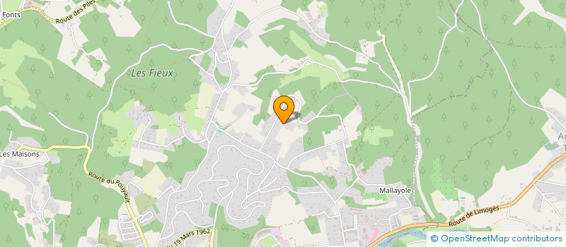 localisation de l'entreprise SOCIETE CIVILE IMMOBILIERE LE PETIT CHANGE  TRELISSAC