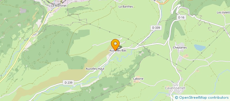 localisation de l'entreprise SOCIETE CIVILE IMMOBILIERE LE PIATOU à ALBEPIERRE-BREDONS
