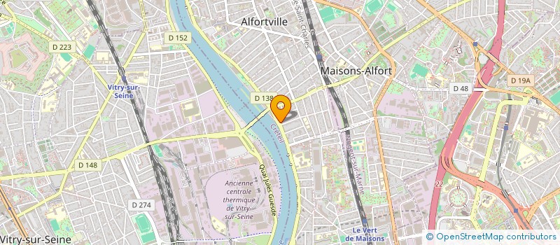 localisation de l'entreprise SOCIETE CIVILE IMMOBILIERE LE PLANAY à ALFORTVILLE