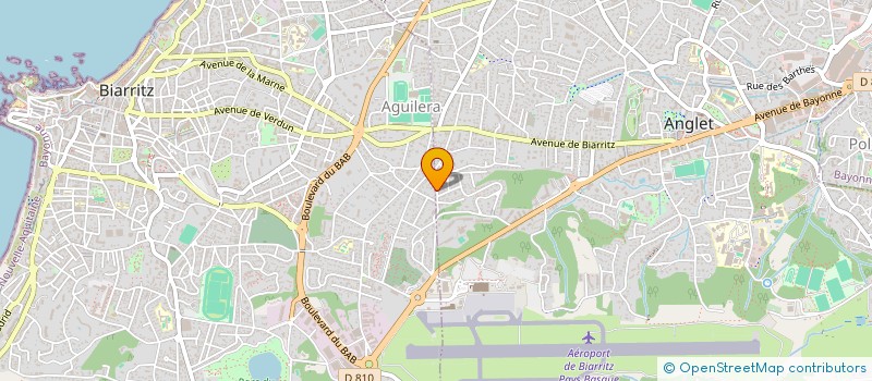 localisation de l'entreprise SOCIETE CIVILE IMMOBILIERE LE PONT ROUGE à BIARRITZ