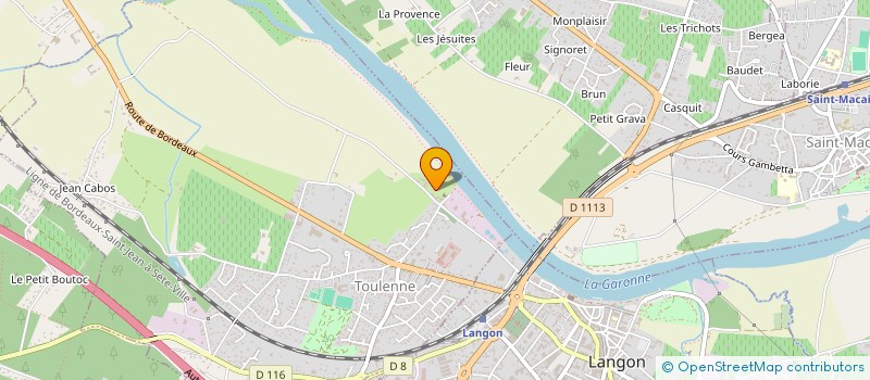 localisation de l'entreprise SOCIETE CIVILE IMMOBILIERE LE PRESBYTERE  CASTETS ET CASTILLON