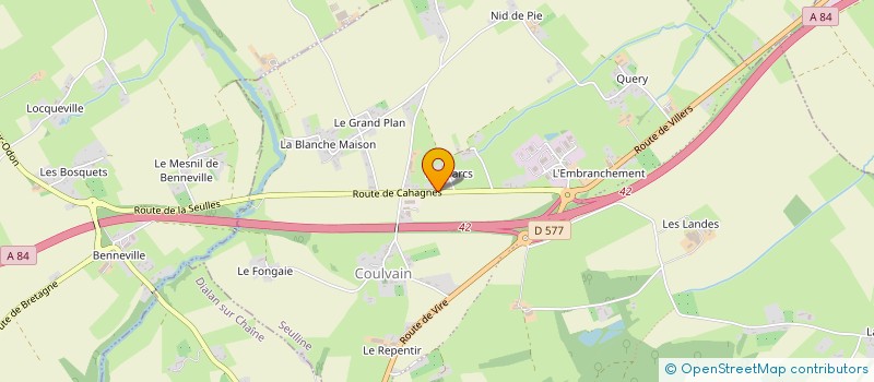 localisation de l'entreprise SOCIETE CIVILE IMMOBILIERE LE RAZ IMMOBILIER  SEULLINE