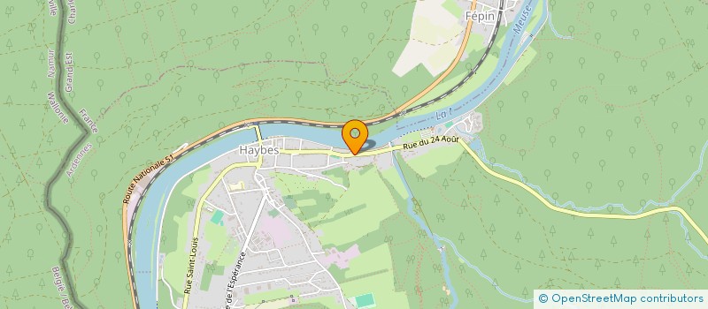 localisation de l'entreprise SOCIETE CIVILE IMMOBILIERE LE RELAIS  HAYBES