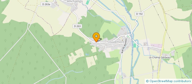 localisation de l'entreprise SOCIETE CIVILE IMMOBILIERE LE RETIESSON à LOUVEMONT