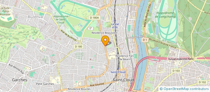 localisation de l'entreprise SOCIETE CIVILE IMMOBILIERE LE RIVAY à SAINT-CLOUD