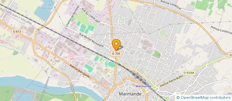 localisation de l'entreprise SOCIETE CIVILE IMMOBILIERE LE ROC  MARMANDE