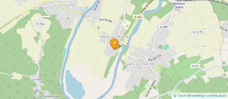 localisation de l'entreprise SOCIETE CIVILE IMMOBILIERE LE RUSSELET  MERY-SUR-MARNE