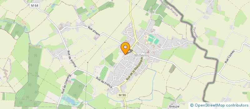 localisation de l'entreprise SOCIETE CIVILE IMMOBILIERE LE SEMEUR EN ABREGE SCI LE SEMEUR  WILLEMS