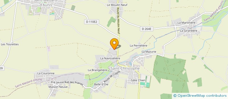 localisation de l'entreprise SOCIETE CIVILE IMMOBILIERE LE TONNEAU  SAINT MEDARD D'AUNIS