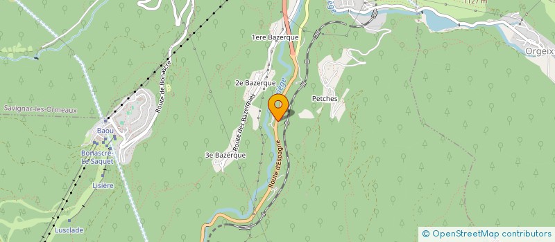 localisation de l'entreprise SOCIETE CIVILE IMMOBILIERE LE TORRENT DE BETSOU à AX-LES-THERMES