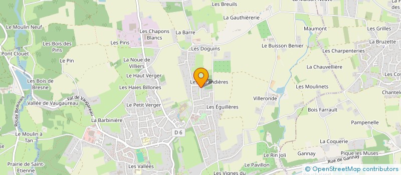 localisation de l'entreprise SOCIETE CIVILE IMMOBILIERE LE TREFLE D'ARGENT ET PAR ABREVIATION SCI LE TREFLE D'ARGENT  LUYNES