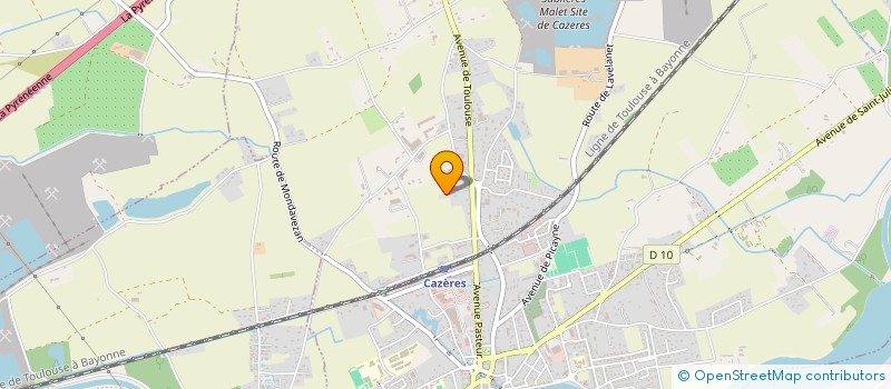 localisation de l'entreprise SOCIETE CIVILE IMMOBILIERE LE VALADOU ET PAR ABREVIATION SCI LE VALADOU  CAZERES