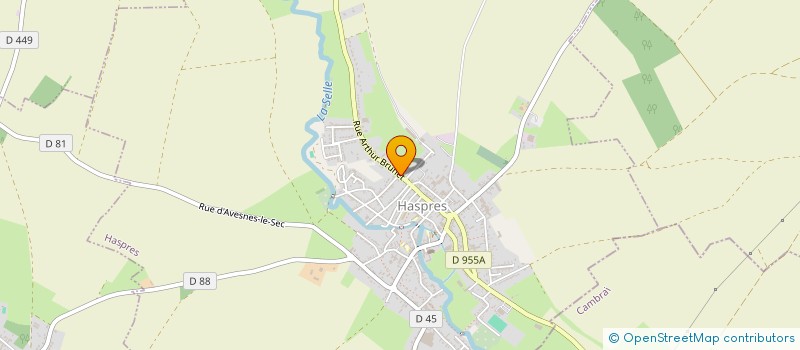 localisation de l'entreprise SOCIETE CIVILE IMMOBILIERE LE VILLAGE  HASPRES