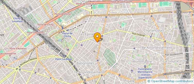 localisation de l'entreprise SOCIETE CIVILE IMMOBILIERE  LE VILLAGE  PARIS