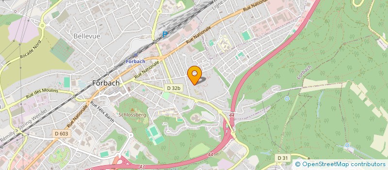 localisation de l'entreprise SOCIETE CIVILE IMMOBILIERE LEA  FORBACH