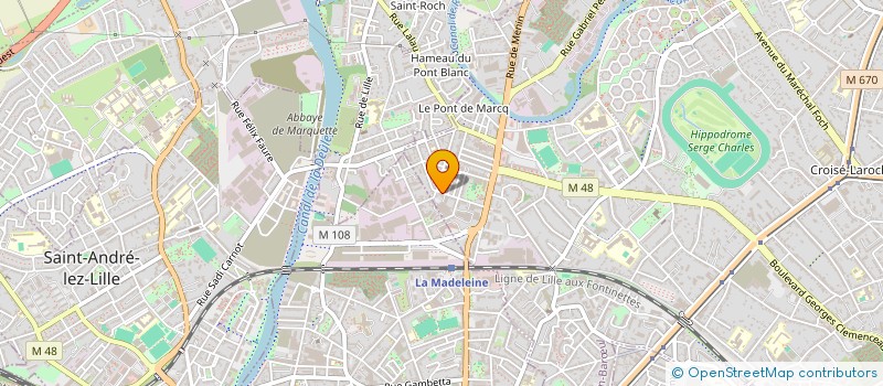 localisation de l'entreprise SOCIETE CIVILE IMMOBILIERE LEA à MARCQ-EN-BARŒUL