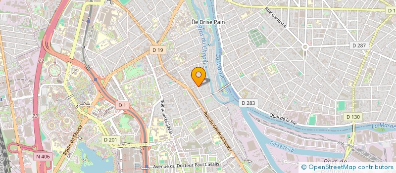 localisation de l'entreprise SOCIETE CIVILE IMMOBILIERE LEANN à CRETEIL
