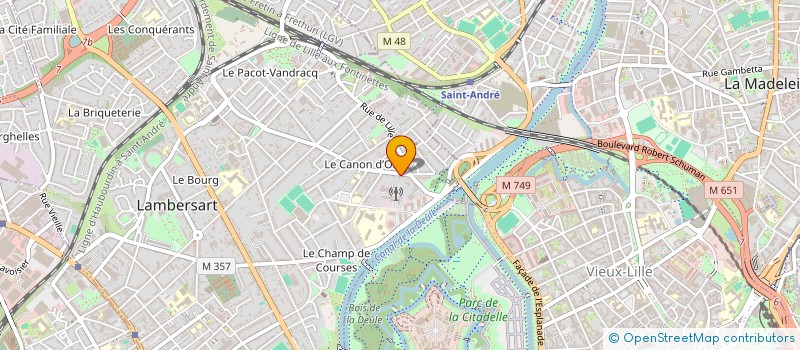 localisation de l'entreprise SOCIETE CIVILE IMMOBILIERE LEDOUX à LAMBERSART