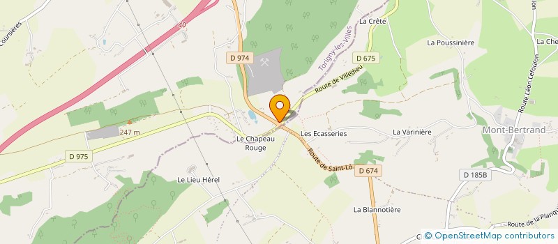 localisation de l'entreprise SOCIETE CIVILE IMMOBILIERE LEFRANCOISLOIC  TORIGNY-LES-VILLES