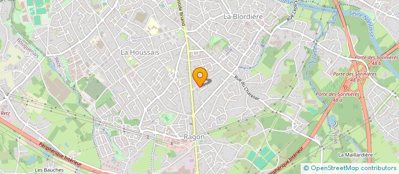 localisation de l'entreprise SOCIETE CIVILE IMMOBILIERE LEGATA  REZE