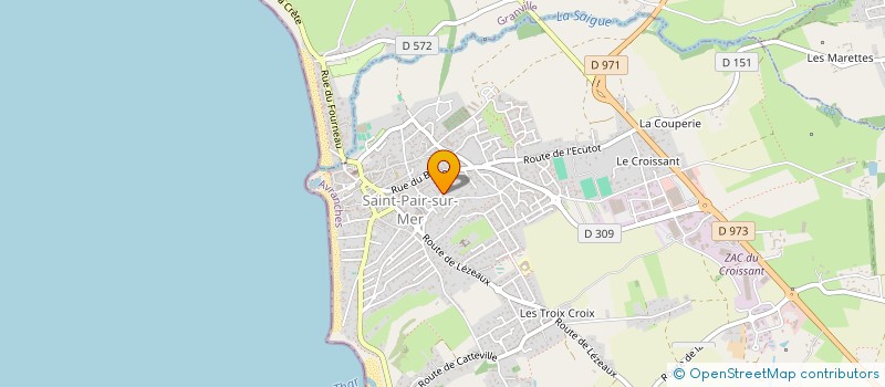 localisation de l'entreprise SOCIETE CIVILE IMMOBILIERE LEGOUPIL  SAINT-PAIR-SUR-MER