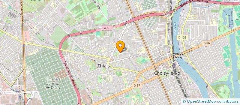 localisation de l'entreprise SOCIETE CIVILE IMMOBILIERE LEINE à THIAIS