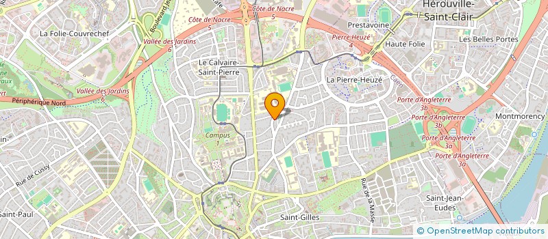localisation de l'entreprise SOCIETE CIVILE IMMOBILIERE LEMARE à CAEN