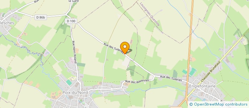 localisation de l'entreprise SOCIETE CIVILE IMMOBILIERE LEMPEREUR ET PAR ABREVIATION SCI LEMPEREUR  POIX-DU-NORD