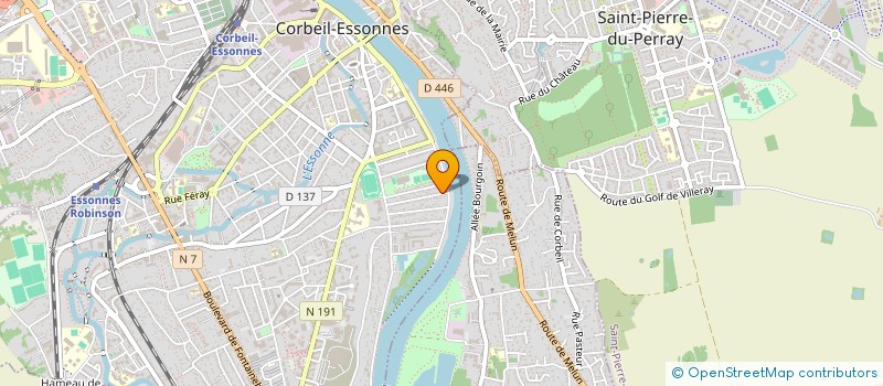 localisation de l'entreprise SOCIETE CIVILE IMMOBILIERE LENFANT à CORBEIL-ESSONNES