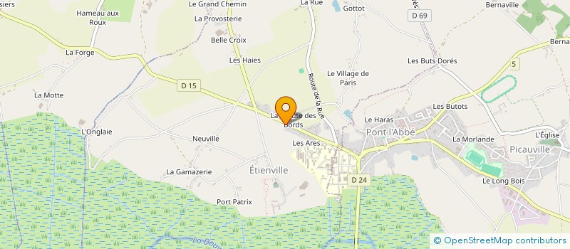 localisation de l'entreprise SOCIETE CIVILE IMMOBILIERE LENOIR  ETIENVILLE