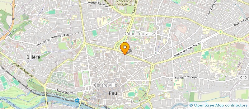 localisation de l'entreprise SOCIETE CIVILE IMMOBILIERE LERASLE-GIRARD à PAU