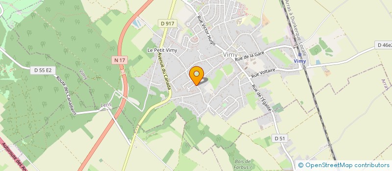localisation de l'entreprise SOCIETE CIVILE IMMOBILIERE LEROY-FEBVIN à VIMY