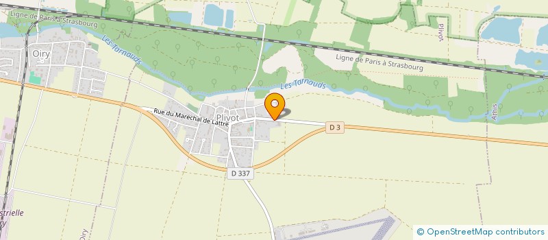 localisation de l'entreprise SOCIETE CIVILE IMMOBILIERE LES 2 ABE  PLIVOT