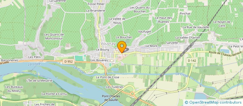 localisation de l'entreprise SOCIETE CIVILE IMMOBILIERE LES 2 RETZ à VOUVRAY