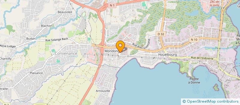 localisation de l'entreprise SOCIETE CIVILE IMMOBILIERE LES 3 ETOILES à BAIE MAHAULT