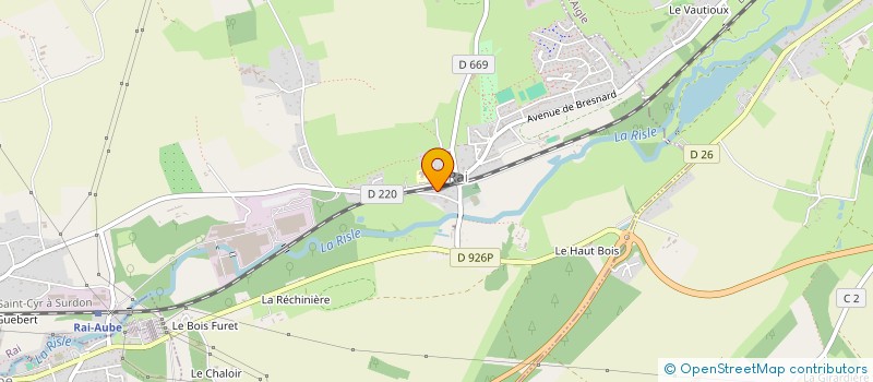 localisation de l'entreprise SOCIETE CIVILE IMMOBILIERE LES 3 LH à RAI
