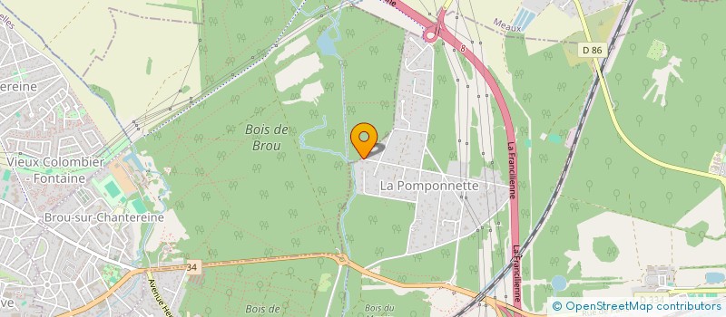 localisation de l'entreprise SOCIETE CIVILE IMMOBILIERE LES 3.M.A. à POMPONNE