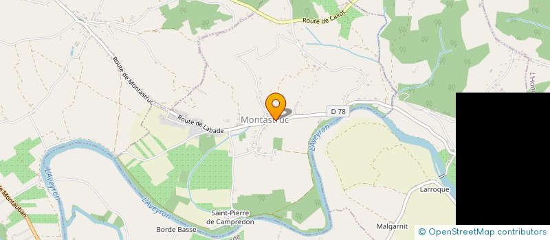 localisation de l'entreprise SOCIETE CIVILE IMMOBILIERE LES 3 PETITS LOU  MONTASTRUC