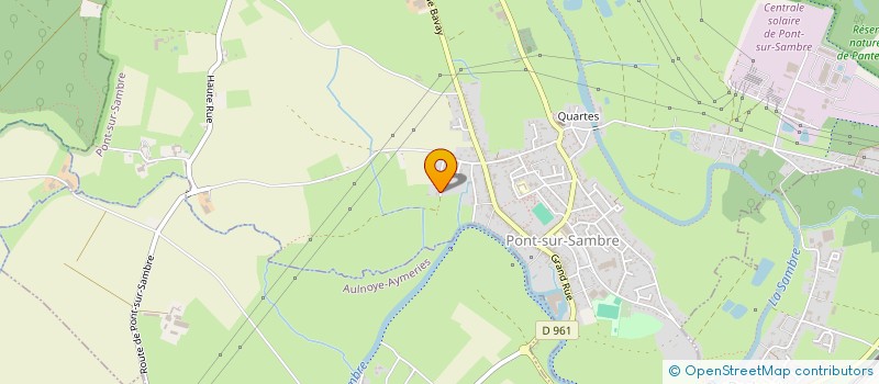 localisation de l'entreprise SOCIETE CIVILE IMMOBILIERE LES 5 MOUSQUETAIRES  PONT-SUR-SAMBRE