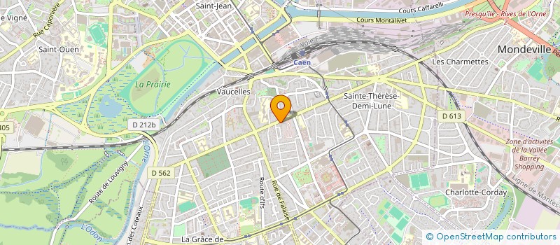 localisation de l'entreprise SOCIETE CIVILE IMMOBILIERE LES ACACIAS à CAEN