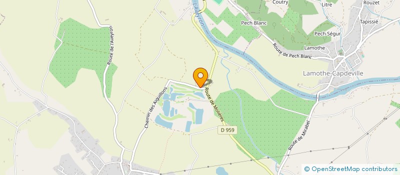 localisation de l'entreprise SOCIETE CIVILE IMMOBILIERE LES AIGUILLONS  MONTAUBAN