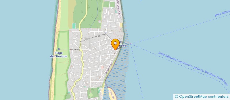 localisation de l'entreprise SOCIETE CIVILE IMMOBILIERE LES AJONCS à LEGE-CAP-FERRET
