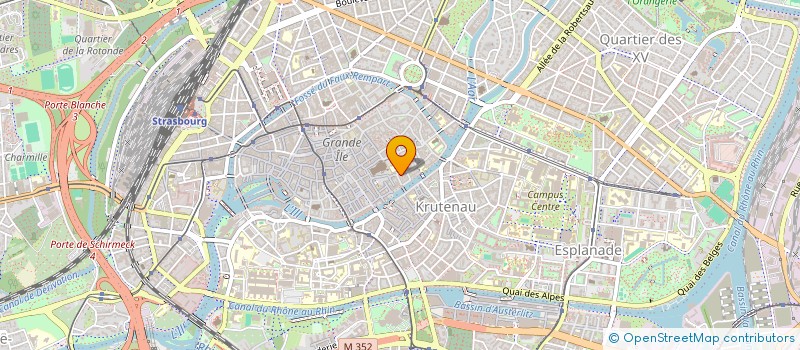 localisation de l'entreprise SOCIETE CIVILE IMMOBILIERE LES ALISIERS  STRASBOURG