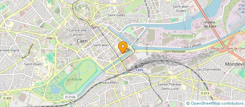 localisation de l'entreprise SOCIETE CIVILE IMMOBILIERE LES ALIZES  CAEN